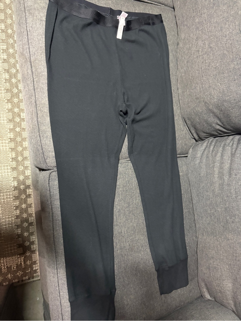 Victoria's Secret Black Thermal Leggings